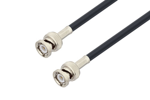 BNC オス 〜 BNC オス、低損失ケーブル、LMR-195-FR 同軸