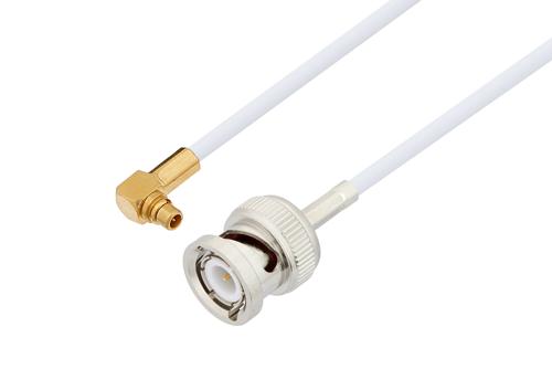 MMCX プラグ 直角 〜 BNC オス ケーブル、RG188 同軸