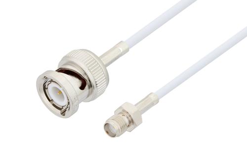 SMA メス 〜 BNC オス ケーブル、RG188 同軸