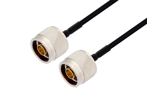 N オス 〜 N オス ケーブル、PE-SR402FLJ 同軸