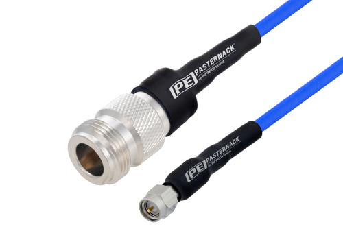 SMA オス 〜 N メス ケーブル、PE-P141 同軸