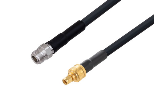 N メス 〜 逆極性 SMA オス、低損失ケーブル、LMR-400 同軸