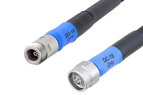 Handheld RF Analyzer Rugged Phase Stable Cable  N オス 〜 N メス ケーブル、PE-FF430 同軸