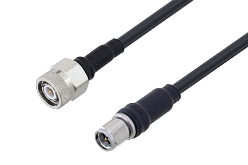 SMA オス 〜 TNC オス、低損失ケーブル、LMR-195 同軸