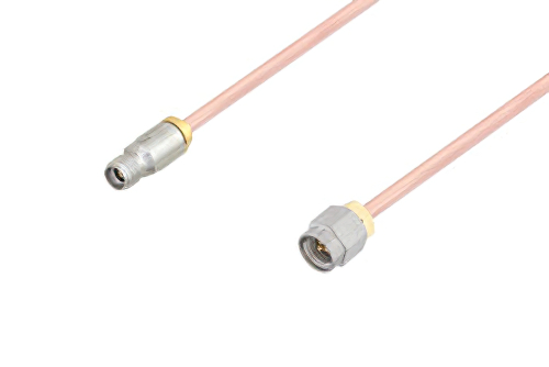 3.5mm Female to SMA Male Cable Using RG402 Coax