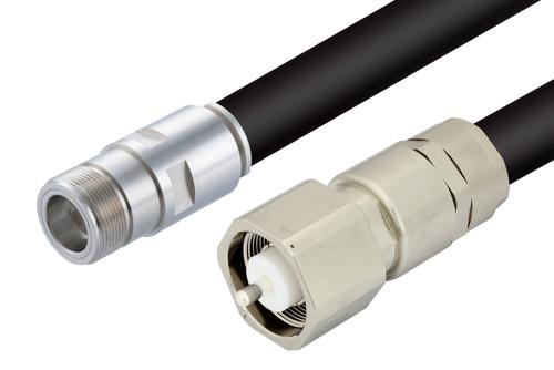 LC オス 〜 LC メス ケーブル、RG218 同軸