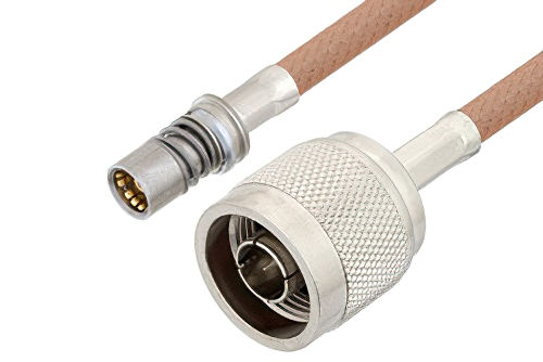 スナップオン BMA ジャック 〜 N オス ケーブル、RG400 同軸