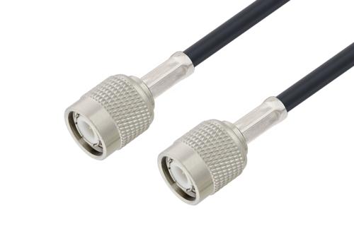 TNC オス 〜 TNC オス ケーブル、LMR-200-UF 同軸