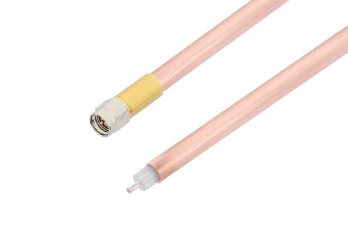 SMA オス 〜 終端処理済ケーブル、RG401 同軸