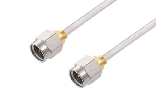 2.92mm オス 〜 2.92mm オス ケーブル、錫メッキ RG405 同軸