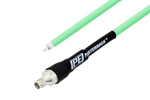 SMA オス 〜 終端処理済ケーブル、PE-P300LL 同軸