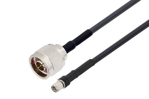 N オス 〜 SMA オス ケーブル、LMR-240-DB 同軸