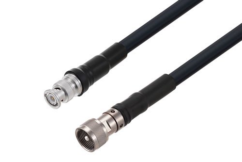 BNC オス 〜 UHF オス ケーブル、LMR-400 同軸