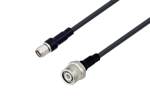 SMA オス 〜 TNC オス ケーブル、LMR-200-FR 同軸