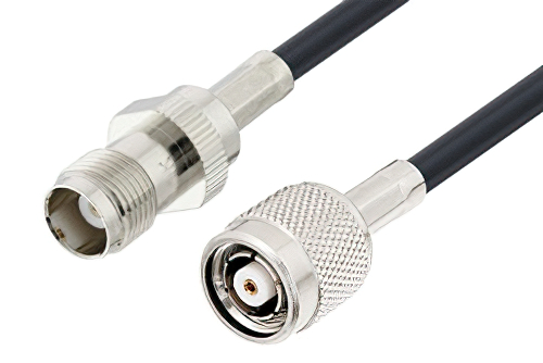 TNC Female to Reverse Polarity TNC Male Cable Using LMR-195 Coax