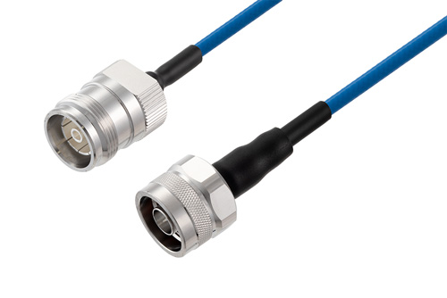 4.3-10 メス ～ N オス 低PIM ケーブル,  TFT-402 同軸,  Times Microwave 製品