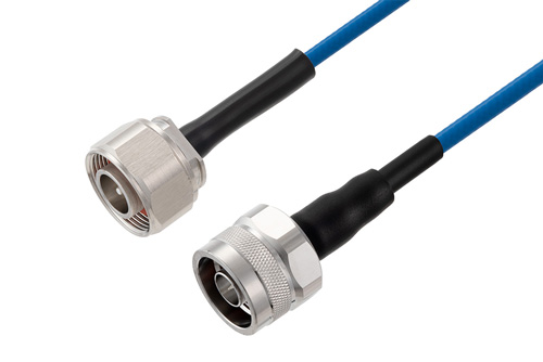 4.1/9.5 Mini DIN オス ～  N オス 低 PIM, ケーブル TFT-402-LF 同軸, Times Microwave 構成品