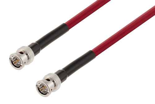 75 Ω BNC オス ～  75 Ω BNC オス 12G SDI, ケーブル 75 Ω 4694R-RD 同軸