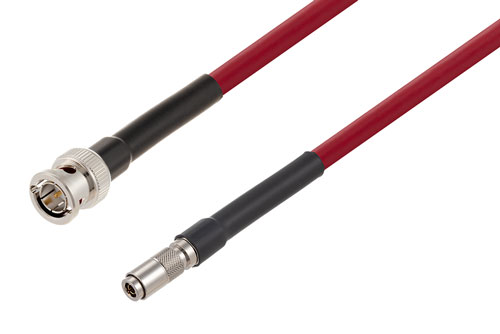 75 Ω BNC オス ～  75 Ω 1.0/2.3 オス 12G SDI, ケーブル 75 Ω 4694R-RD 同軸