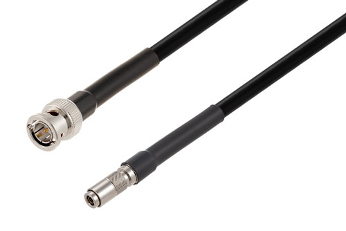 75 Ω BNC オス ～  75 Ω 1.0/2.3 オス 6G SDI, ケーブル 75 Ω 1694A-BK 同軸