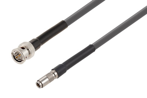 75 Ω BNC オス ～  75 Ω 1.0/2.3 オス 6G SDI, ケーブル 75 Ω 1694A-GY 同軸