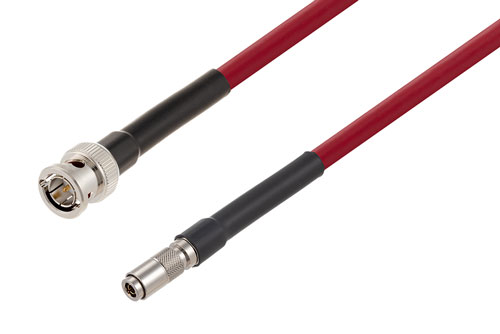 75 Ω BNC オス ～  75 Ω 1.0/2.3 オス 6G SDI, ケーブル 75 Ω 1694A-RD 同軸