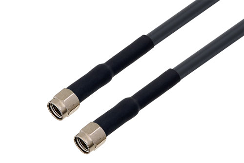 逆極性 SMA プラグ ～ 逆極性 SMA プラグ 低損失ケーブル LMR-195-UF 同軸, 熱収縮チューブ