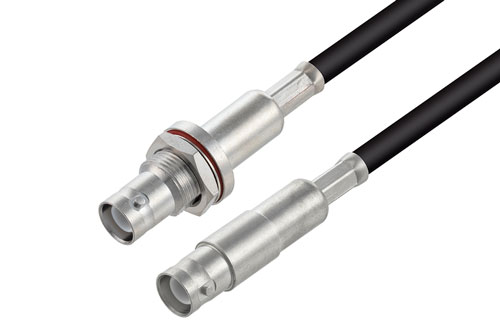 SHV ジャック ～ SHV ジャック バルクヘッド ケーブル,  RG223 同軸