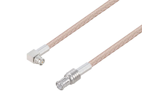 MCX プラグ 直角 ～ SMP プラグ 直角, RG316 同軸ケーブル