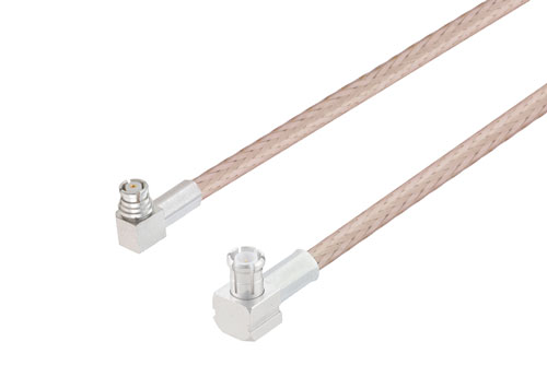 MCX プラグ 直角 ～ SMP プラグ 直角, RG316 同軸ケーブル