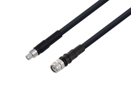 SMA Male to TNC Male Cable Using LMR-400 Coax with HeatShrink