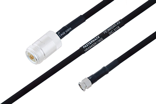 MIL-DTL-17 N メス 〜 SMA オス ケーブル、M17/84-RG223 同軸