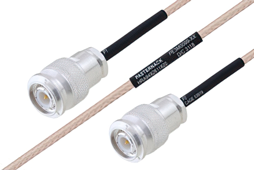 MIL-DTL-17 TNC オス 〜 TNC オス ケーブル、M17/113-RG316 同軸