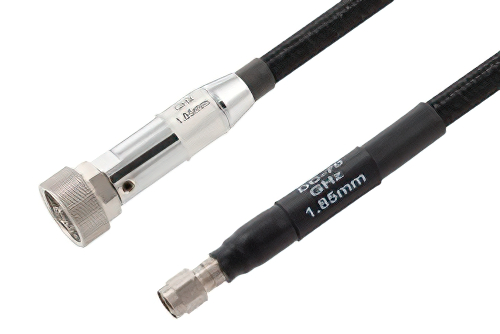 1.85mm NMD Female to 1.85mm Male Precision Cable Using High Flex VNA Test Coax
