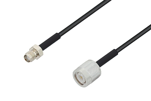 SMA メス 〜 TNC オス ケーブル、LMR-100 同軸