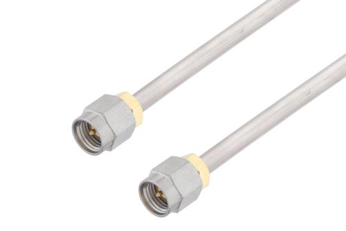 SMA オス 〜 SMA オス ケーブル、RG402錫メッキ 同軸