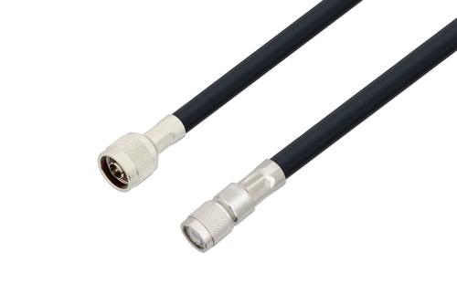 N オス 〜 TNC オス ケーブル、LMR-400-UF 同軸