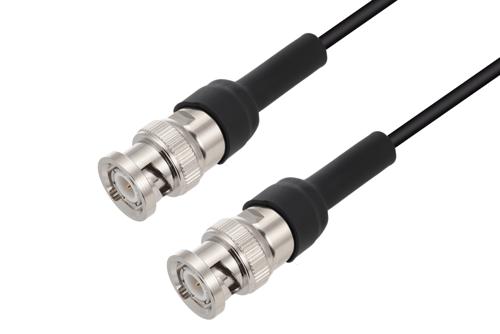 BNC オス 〜 BNC オス ケーブル、PE-SR405FLJ 同軸