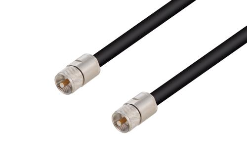 UHF オス 〜 UHF オス ケーブル、RG213 同軸
