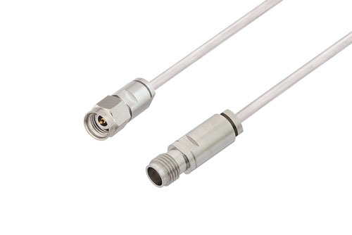 2.92mm オス 〜 2.4mm メス ケーブル、PE-SR405AL 同軸