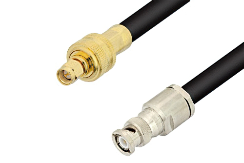 SMA オス 〜 BNC オス ケーブル、PE-C400 同軸