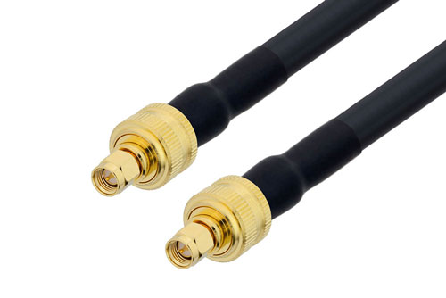 SMA オス 〜 SMA オス ケーブル、LMR-400-DB 同軸、熱収縮チューブ