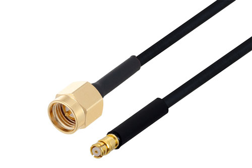 SMP メス 〜 SMA オス ケーブル、PE-SR405FLJ 同軸