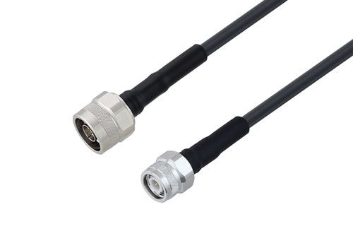 N オス 〜 TNC オス ケーブル、LMR-240-DB 同軸