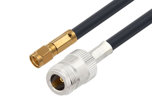 N メス 〜 SMA オス ケーブル、LMR-240-DB 同軸