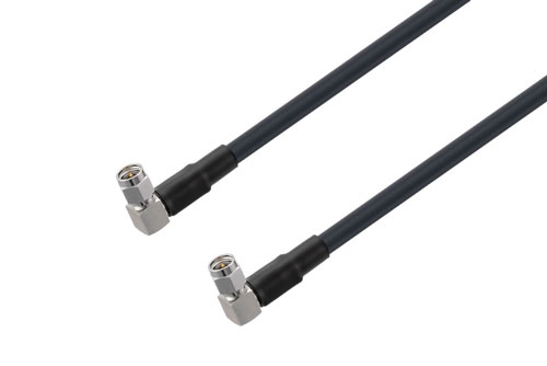 SMA オス 直角 〜 SMA オス 直角ケーブル、LMR-240-UF 同軸