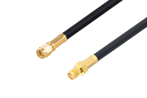 逆極性 SMA オス 〜 逆極性 SMA メス ケーブル、LMR-240-UF 同軸