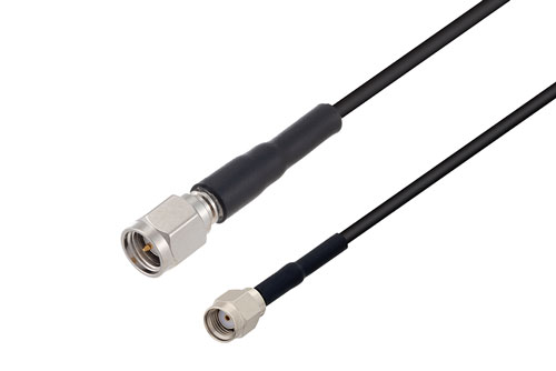 SMA オス 〜 逆極性 SMA オス ケーブル、LMR-100 同軸