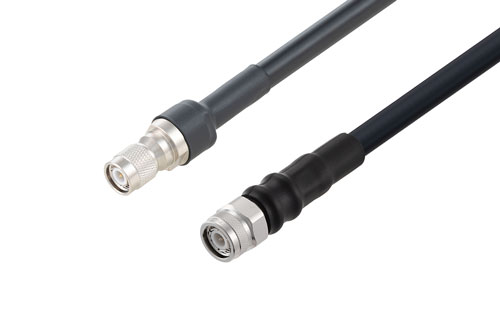 TNC オス 〜 TNC オス、低損失ケーブル、LMR-400 同軸