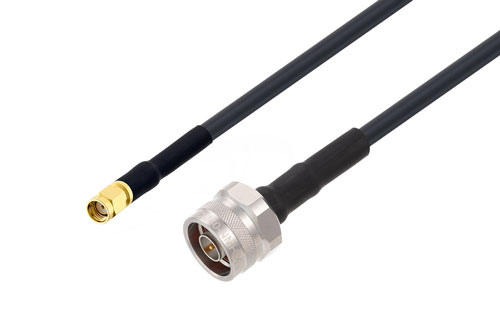 逆極性 SMA オス 〜 N オス ケーブル、LMR-240 同軸